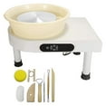 thumbnail image 2 of 350W 25CM 9.8" Electric Ceramic Pottery Wheel Machine Clay Making Pottery Tool With LCD Touch Screen Ceramics Work Clay Craft, 2 of 7
