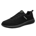 thumbnail image 2 of XIAQUJ Breathable Outdoor Sneakers Couples Lace up Runing Shoes Men Woemen Sports Mesh Women's Sneakers Women's Fashion Sneakers Black 8(39), 2 of 9