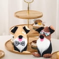 thumbnail image 6 of Dalrosia Dog Gnome Doggie Scandinavian Stuffed Gnomes Plush Puppy Tiered Tray Spring Decorations Farmhouse Home Decor Gift for Dog Lovers, 6 of 7