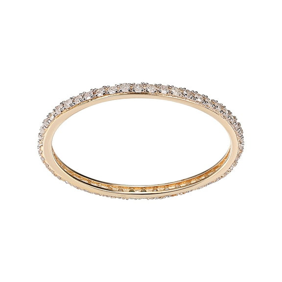1/4 CTW Diamond and 1K Gold Eternity Band