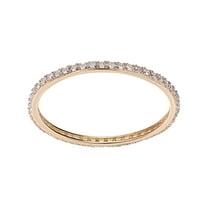 1/4 CTW Diamond and 1K Gold Eternity Band