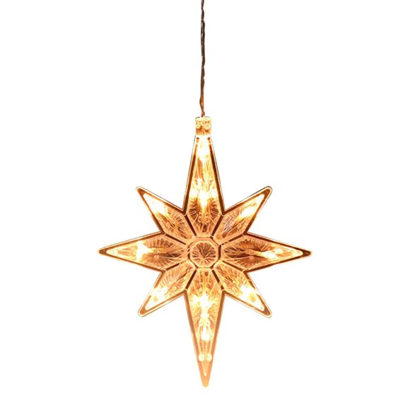Binwennn Growing Lights for Seedlings Christmas Decoration Christmas Star Window Lights With Warm White LED Light Window Star Hanging Lights Christmas Decoration LED Star Lights For Indoor Outdoor