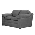 thumbnail image 3 of Sala 3-2 TRINITY Aston 2 piezas ( Sofá, Love Seat ) Gris Noche Para Sala, 3 of 8