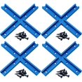 thumbnail image 1 of Kit de intersección T-Track HOTTARGET de aluminio con tornillos para madera, 1 of 2