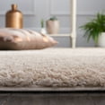 thumbnail image 4 of SAFAVIEH Tahoe Joey Solid Shag Area Rug, Beige, 6'7" x 8'7", 4 of 8