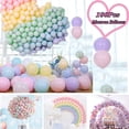thumbnail image 1 of Globos Pastel, 100 Piezas Globos Coloridos, Globos Pastel, Globos Mezcla de Colores Pastel para Boda Fiesta de cumpleaños Baby Shower Día de San Valentín Decoración Adepaton LN-1621, 1 of 7