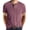 Red, variant on WIZUTIZ Men's Long/Short Sleeve Henley Shirt, Soft Cotton Pocket Crew Tee Classic Men Shirts Casual Henley T-Shirt for Golf Daily Wear