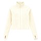thumbnail image 5 of Chaqueta deportiva informal de manga larga con cremallera y cuello alto para niños, ideal para correr, fitness, yoga y campus, de poliéster., 5 of 6