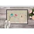 thumbnail image 2 of Carolines Treasures BB2517MAT Christmas Presents Between Friends White German Shepherd Indoor or Outdoor Mat, 18 x 0.25 x 27 in., 2 of 2