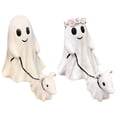 thumbnail image 3 of Fantasma Halloween Que Camina Perro Resina Regalo Creativo para Amigos (niño 15 Cm), 3 of 8