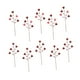 thumbnail image 3 of Corazones artificiales para San Valentín, ramas florales, púas florales artificiales 10 piezas, 3 of 9