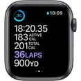 thumbnail image 4 of Restored Premium Apple Watch Series 6 (GPS, 44mm) - Space Gray Aluminum Case with Black Band (Refurbished), 4 of 4