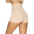 thumbnail image 2 of Felina | Fusion Waist Shapewear Boyleg (Warm Neutral, Large), 2 of 4