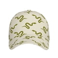 thumbnail image 2 of Balery Baseball Cap Adjustable Size for Running Workouts and Outdoor Activities All Seasons Dad Hat(Green Snake), 2 of 9