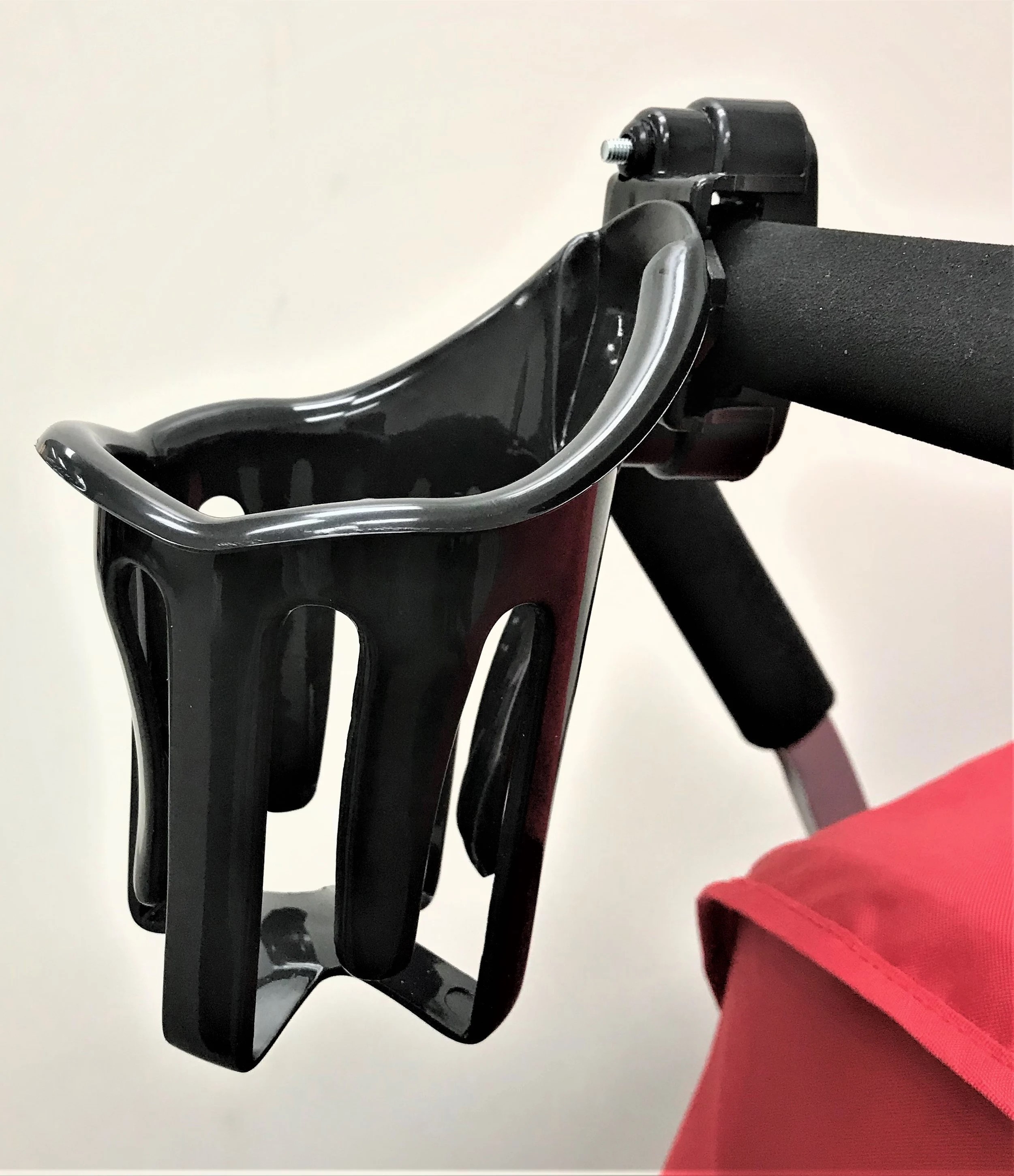 Multi Position Cup Holder Adjustable Light Weight Durable Easy to Install Easy to Clean Two Pack for Stroller Bikes, 2 Pack