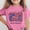 E164-Pink, variant on hengsof Girls Independence Day T-Shirt Short Sleeve Crewneck Fashion Print Graphic Tee Summer Casual Daily Top for Kids Ages 3-15