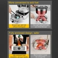 thumbnail image 4 of Portable Camping Stove Mini Camping Picnic Stove Spirit Stove for Camping Grilling Barbecue Picnics, 4 of 8