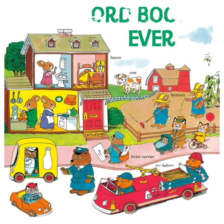 Richard Scarry's Best Word Book Ever, (Hardcover) - Walmart.com