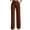 Brown -BV30, variant on Inglocry Women's High Waisted Wide Leg Dress Pants Office Business Casual Work Trousers Flowy Work Palazzo Pants 2026 White XL