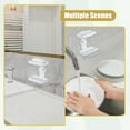 thumbnail image 7 of Unique Bargains Wall Mounted Soap Dish Soap Box Soap Holder for Bathroom Kitchen White, 7 of 7
