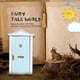 thumbnail image 2 of Mini casa puerta pequeña maravillosa mini puertas de madera Modelos de muebles de madera en miniatura para la escena de DIY Muñeca Muebles para el hogar Craft Blue 1 Set kenally FN001811-03, 2 of 5
