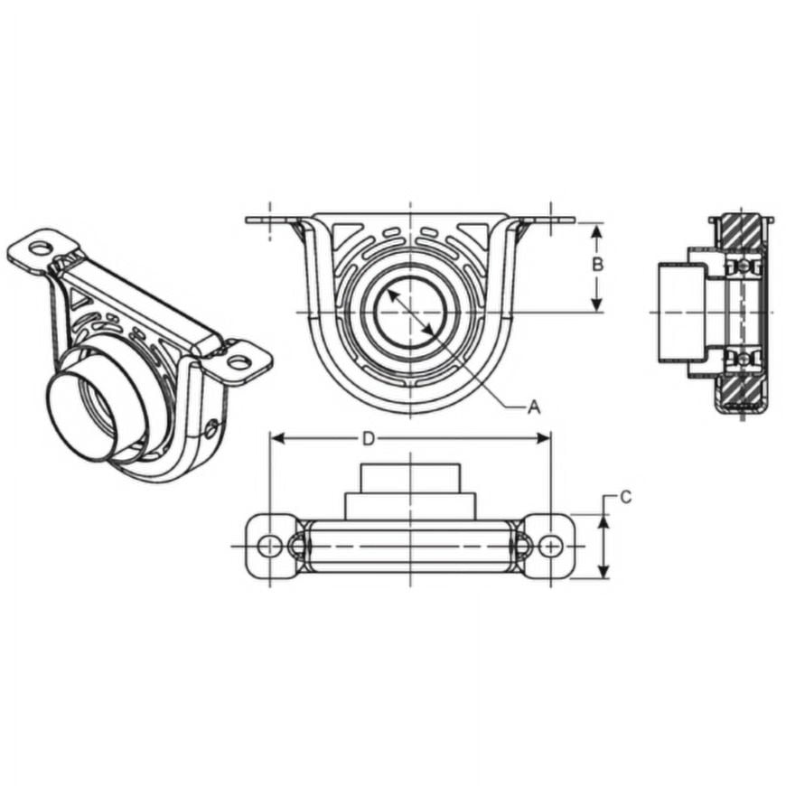 Spicer 5016003 FSGR Fits select: 2009-2019 NISSAN FRONTIER