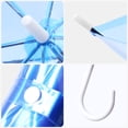 thumbnail image 6 of TOPTIE Clear Umbrella Thickened POE Transparent Stick Umbrella for Wedding DIA 39.5 Inches, 6 of 6