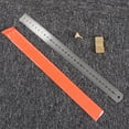 thumbnail image 4 of ULTNICE Woodworking Positioning Block Stainless Steel Measuring Tool Silver 2Pcs, 4 of 5