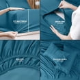 thumbnail image 4 of Juego de sábanas Utopia Bedding de microfibra totalmente cepillada, 4 piezas, 4 of 7