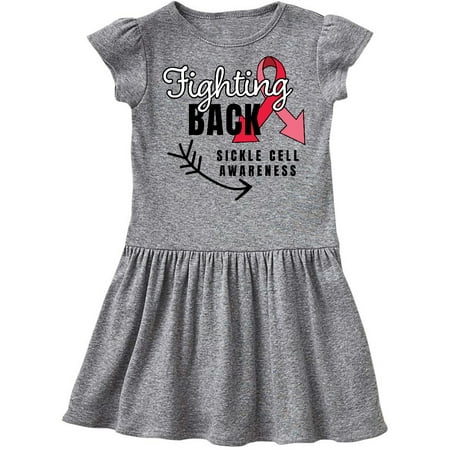 

Inktastic Sickle Cell Awareness Fighting Back Gift Toddler Girl Dress