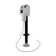 thumbnail image 2 of Quick Products JQ-3500W Power A-Frame Electric Tongue Jack with LED Work Light and Permanent Ground Wiring for Camper Trailer, RV - 3,650 lbs. Capacity (Higher then Standard 3,500 lbs. Jack!), White, 2 of 17