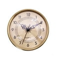thumbnail image 3 of EUBUY Quartz Clock 108mm Diameter Silent No Tick Creative Round Decorative Wall Clock for Bathroom Kitchen Bedroom Dining Room Bronze, 3 of 10
