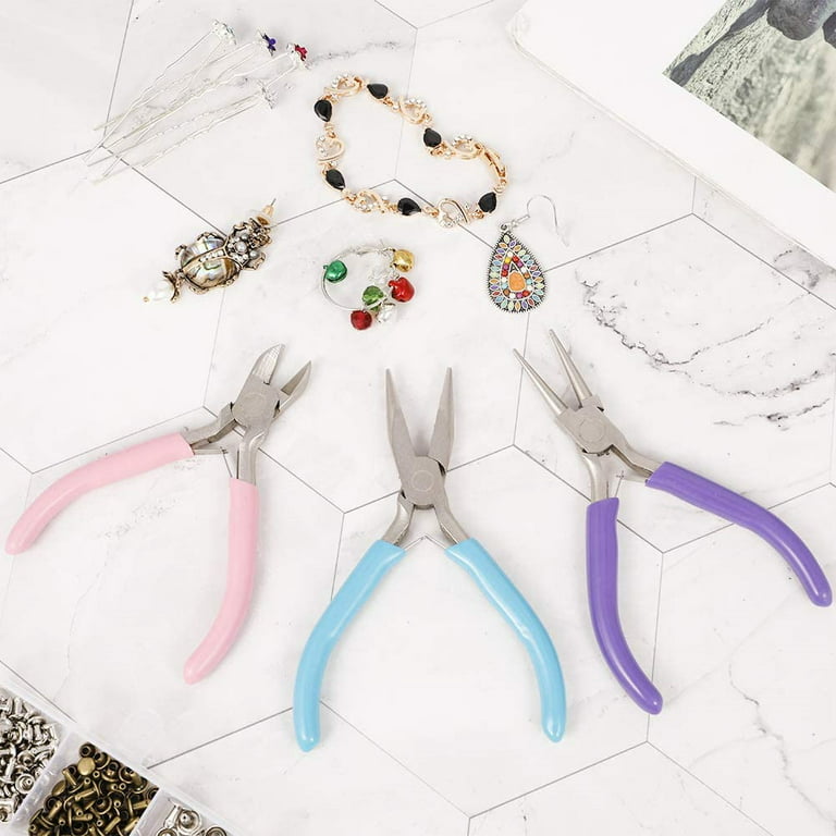 Flat Nose Pliers Jewelry Making Tools, Beading Tools 