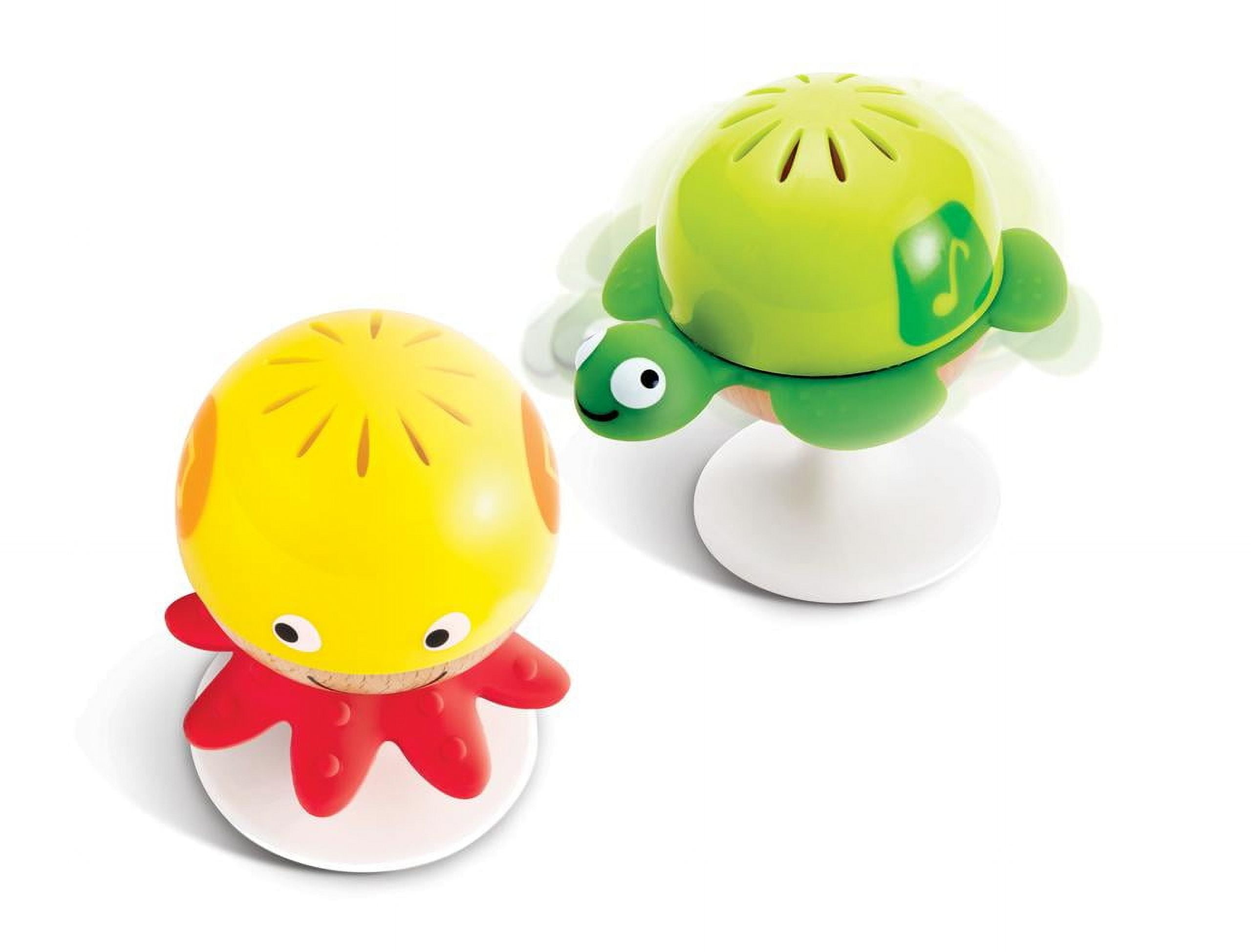Hape Stay Put Rattle, Infant Sensory Toy, Unisex Ages 0M+, Plastic