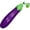 Purple, variant on Vjnyvs Folding Umbrella with Case, Cartoon Vegetables Design Lightweight Portable Umbrella, Sun Rain Protection Umbrella for Travel Outdoor Daily Use