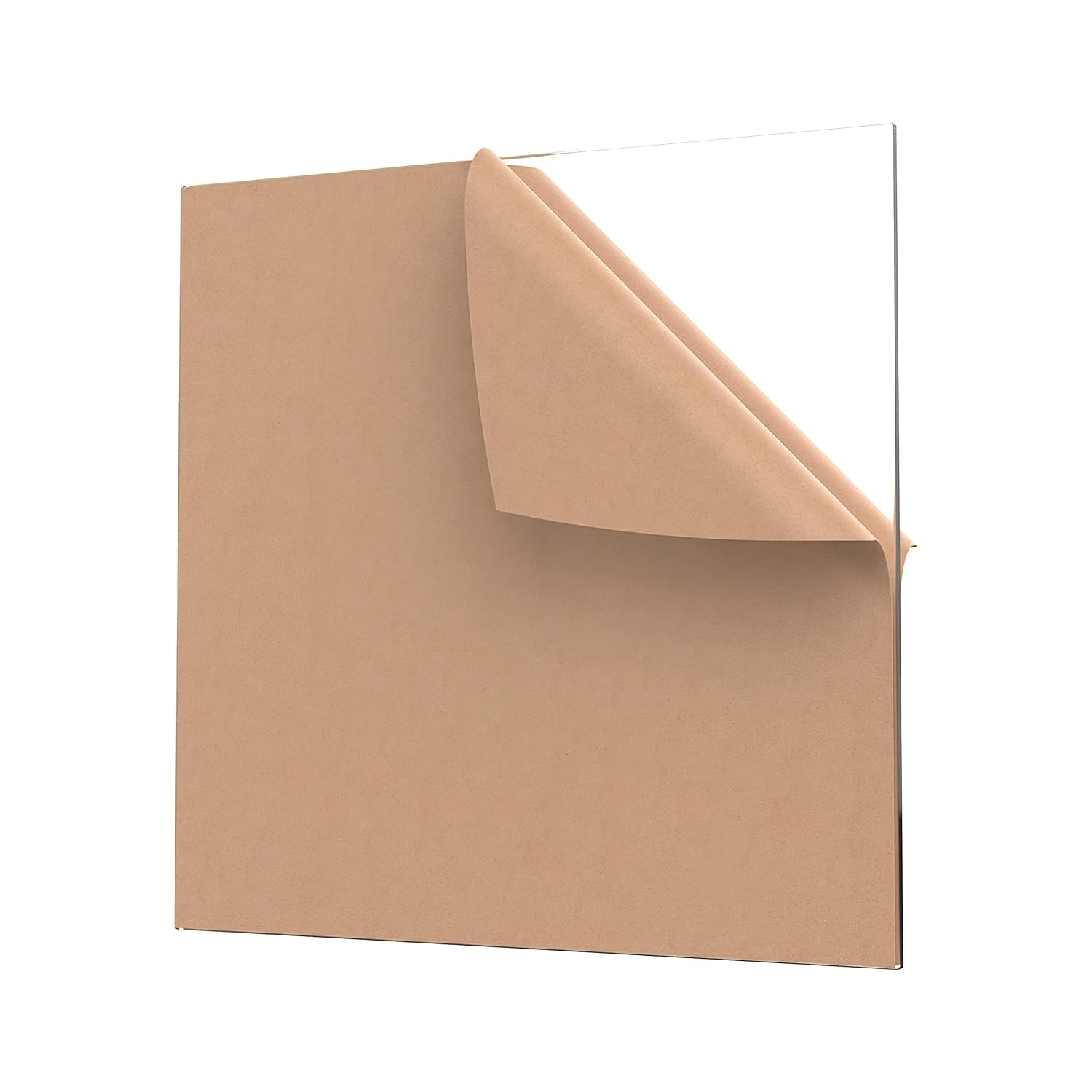 1/8 Inch (3mm) Red Glitter Acrylic Sheet – 12x12 Inches, Cast Plexiglass For Crafts, Signs, Displays, UV Resistant
