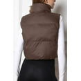 thumbnail image 4 of Puffer Vest Women Cropped Sleeveless Warm Lightweight Outerwear Winter Fall Jacket Coats Clothes Outfits Fashion 2023, 4 of 6