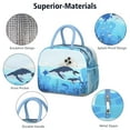 thumbnail image 4 of Lunch Bag Lunch Box for Women Reusable Insulated Lunch Bags,Water-Resistant Sea Turtle Cooler Lunch Tote Bag, Large Capacity for Work Travel Picnic, 4 of 6
