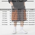 thumbnail image 3 of ATOGUTA Boy's Cargo Shorts Kids Youth Athletic Short Boy Quick Dry Sport Clothes with Pockets Orange, Size 3T-14, 3 of 6