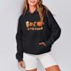 thumbnail image 4 of Gibobby Sudadera mujer con cierre, Sudadera con Capucha de Rizo francés Sudadera para Mujer(Negro,M), 4 of 5