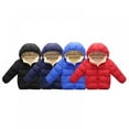 thumbnail image 5 of BULLPIANO Winter Coats for Toddler Kids Padded Jacket Outerwear Warm Lined Coat Zip Up Coat Winter Fleece Jacket with Removable Hoods, 5 of 5