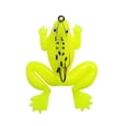 thumbnail image 6 of 4PC Fishing Frog Rubber Bait Black Fish 5.2g. /6 cm Soft For Frogs With Hooks, 6 of 7