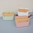 thumbnail image 4 of Wood Desk Organisers Multifunctional Pen Holder Space Saving Office Organisers, 4 of 15