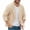 Beige, variant on gbyLJF Men's Casual One Button Linen Suit Jackets Solid Color Slim Fit Sport Coat with Pockets Lightweight Business Blazer