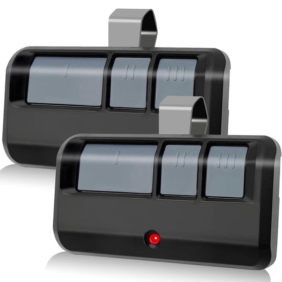 INTELIVE 2 Pack Garage Door Remotes, 893Max 3-Button Garage Door Opener Remote