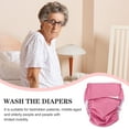 thumbnail image 3 of FESTFENDS Washable Adult Diapers Anti Leak Incontinence Urinal Pants for Elderly Hospital Use 2pcs, 3 of 7