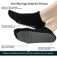 thumbnail image 1 of 1 Pair Non Slip Yoga Socks Women Yoga Socks For Pilates Ballet Dance Barefoot Workout ANGGREK Otros, 1 of 7