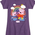 thumbnail image 3 of Peppa Pig - Peppa George Rain Puddle - Girls Toddler And Youth Fitted Short Sleeve Tee, 3 of 5