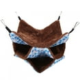 thumbnail image 1 of GLOGLOW Sugar Glider Hammock, Winter Warm Tres Capas Jaula para Mascotas Nido Columpio Columpio Cama para hámster Ardilla Rata Jerbo Enano Hámster EnanoAzul) Khall Tendencias, 1 of 6