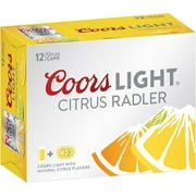 Coors Light Citrus Radler, 12 pack, 12 fl oz